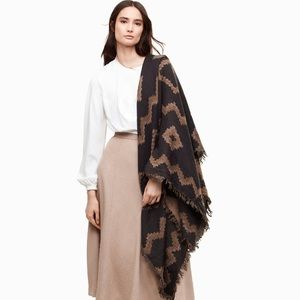 Aritzia Mosaic Blanket Scarf